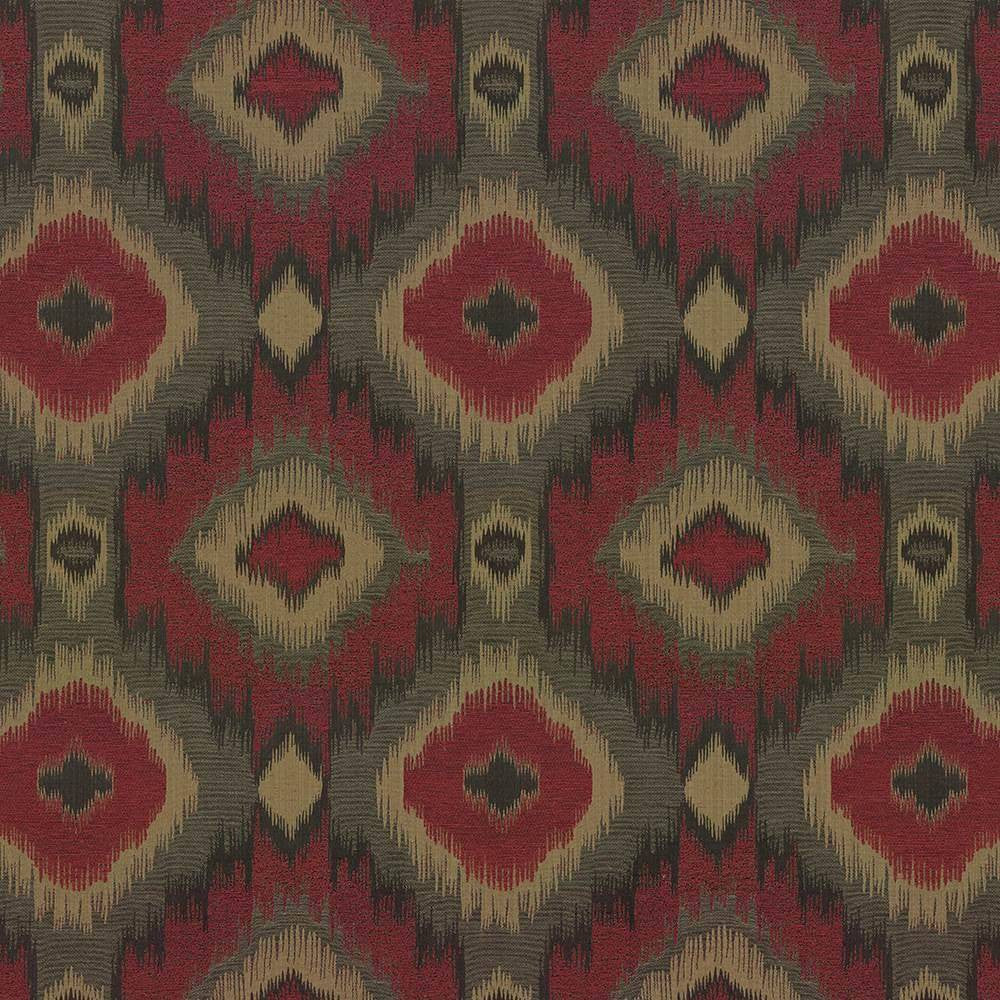 Angel Fire Redwood by Kasmir Fabric 8003 55% Polyester 45% Viscose CHINA 30,000 Wyzenbeek Double Rubs H: 15 inches, V:16 inches 54 - 55 - Fabric Carolina - Kasmir