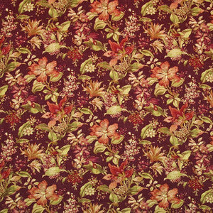 Ansley Gardens Burgundy by Kasmir Fabric