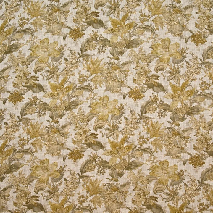 Ansley Gardens Golden Glow by Kasmir Fabric 1402 55% Flax
45% Viscose
 CHINA Not Tested </p><p>Repeat: Horizontal: 13 4/8 inches and Vertical: 27 inches 54 - Fabric Carolina -
