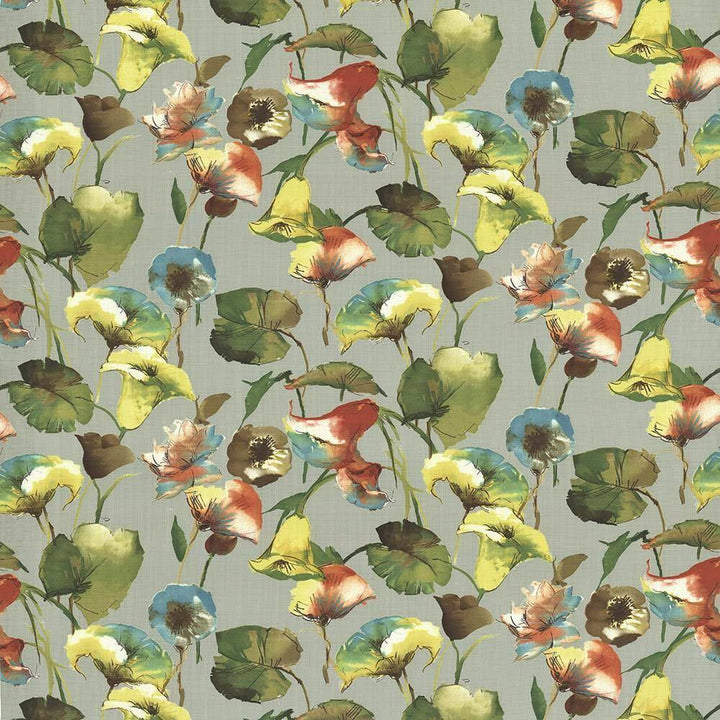 Ansley Park Celadon by Kasmir Fabric 1436 100% Cotton INDONESIA 15,000 Wyzenbeek Double Rubs H: 54 inches, V:27 inches 54 - 55 - Fabric Carolina - Kasmir