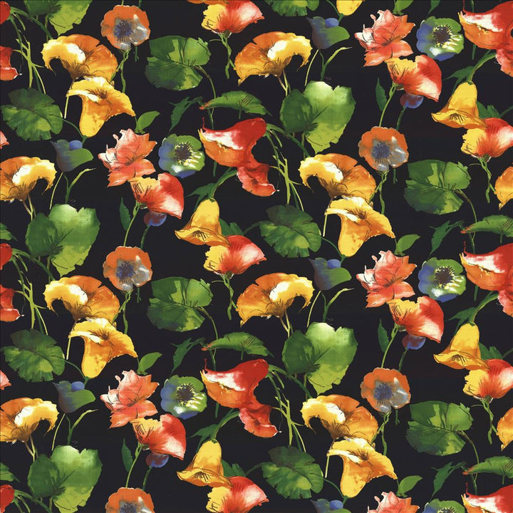 Ansley Park Raven by Kasmir Fabric 1433 100% Cotton INDONESIA 15,000 Wyzenbeek Double Rubs Horizontal: 54 inches and Vertical: 27 inches 54 - 55 - Fabric Carolina -