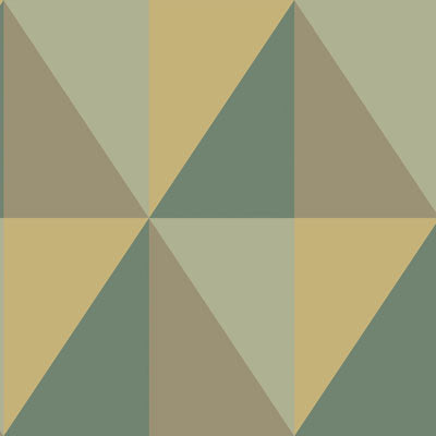 Apex Grand Green by Cole & Son Wallcovering