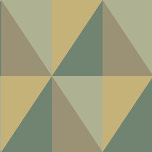 Apex Grand Green by Cole & Son Wallcovering