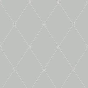 Large Georgian Rope Trellis Grey by Cole & Son Wallpaper