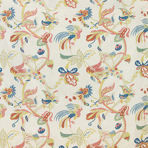 Gorda Berry/Gold by Lee Jofa Fabric