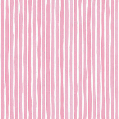 Croquet Stripe Soft Pink by Cole & Son Wallcovering