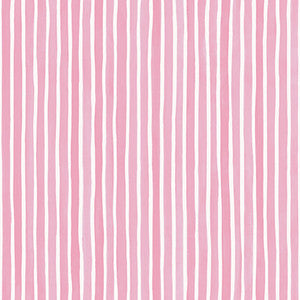 Croquet Stripe Soft Pink by Cole & Son Wallcovering