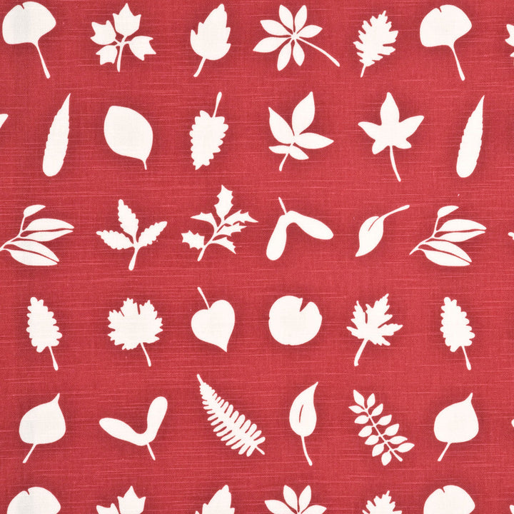 Tumbling Leaves Red by Baker Lifestyle Fabric
