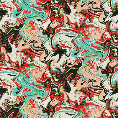 Marble Swirl Multi by Kravet Design Fabric