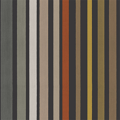 Carousel Stripe Charcoal by Cole & Son Wallcovering