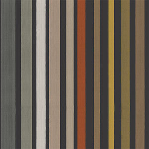 Carousel Stripe Charcoal by Cole & Son Wallcovering