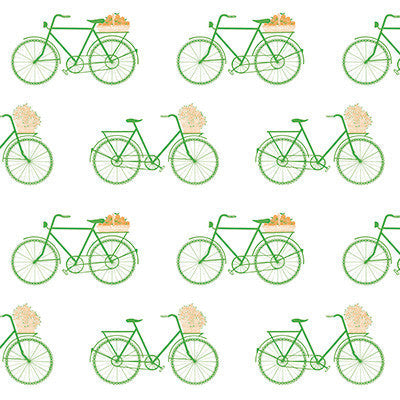 Bicicletas Verde by Gaston Y Daniela Wallcovering
