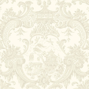 Chippendale China Ivory by Cole & Son Wallcovering