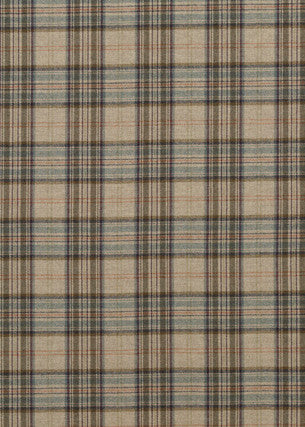 Victoria Plaid Soft Jade by G P & J Baker Fabric