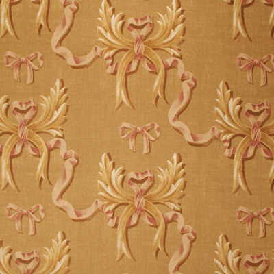 Ophelia'S Bow Sand/Rose By Mulberry Fabric