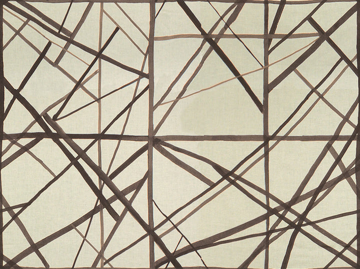Channels Taupe/Ivory by Lee Jofa Modern Fabric
