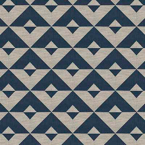 Kenia Azul Oscuro by Gaston Y Daniela Fabric