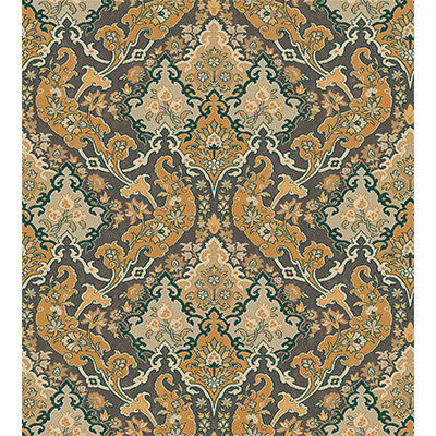 Pushkin Ginger & Charcaol by Cole & Son Wallcovering