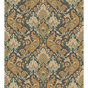 Pushkin Ginger & Charcaol by Cole & Son Wallcovering