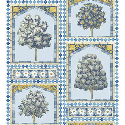 Sultan'S Palace China Blue & Ochre by Cole & Son Wallcovering