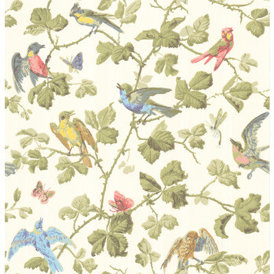 Winter Birds Multi-Coloured by Cole & Son Wallcovering