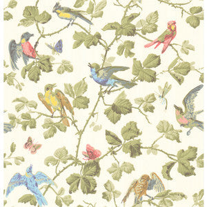 Winter Birds Multi-Coloured by Cole & Son Wallcovering