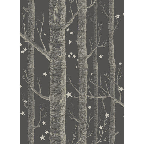 Woods & Stars Charcoal by Cole & Son Wallcovering