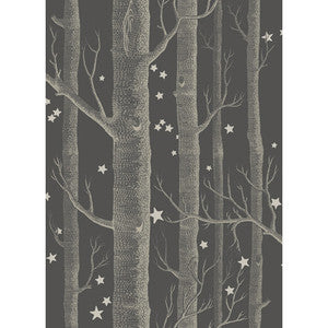 Woods & Stars Charcoal by Cole & Son Wallcovering