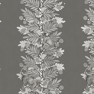 Acacia Charcoal & Silver by Cole & Son Wallcovering