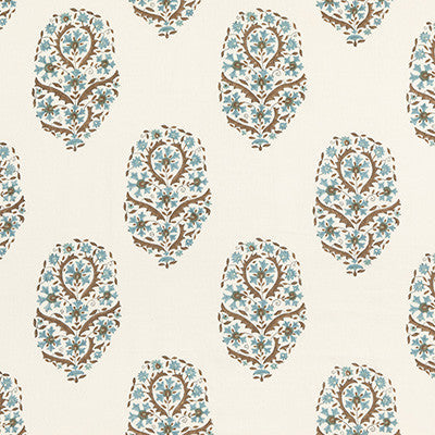 Aydon Teal by G P & J Baker Fabric