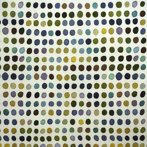 Twister Print Blue/Leaf by Lee Jofa Modern Fabric