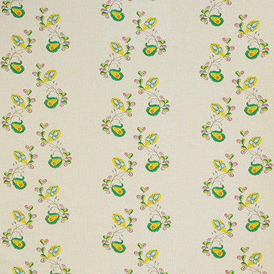 Psycho Sprig Tropical Yellow by Kravet Couture Fabric