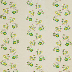 Psycho Sprig Tropical Yellow by Kravet Couture Fabric