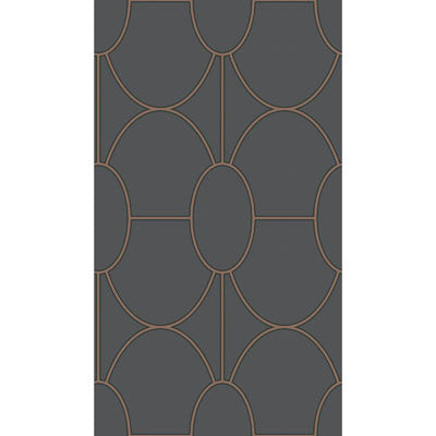 Riviera Charcoal by Cole & Son Wallcovering