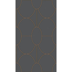 Riviera Charcoal by Cole & Son Wallcovering