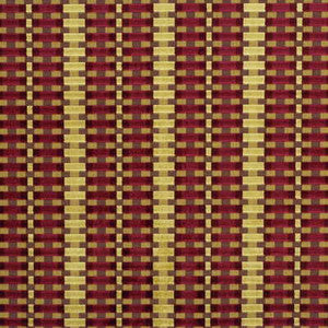 Striscia Velvet Ruby by Groundworks Fabric