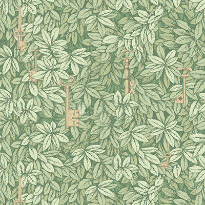 Chiavi Segrete Olive by Cole & Son Wallcovering