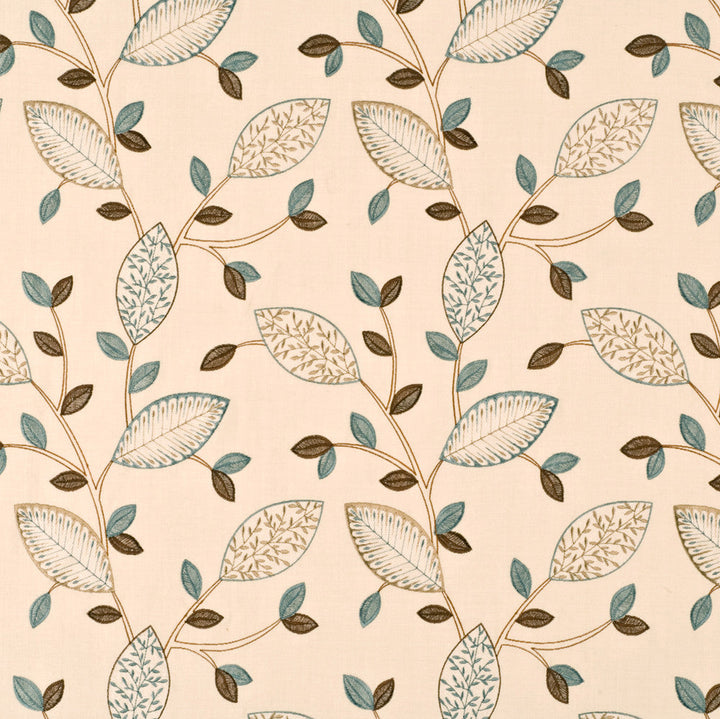 Lauretta Teal/Biscuit by Baker Lifestyle Fabric