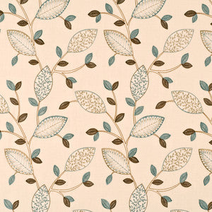 Lauretta Teal/Biscuit by Baker Lifestyle Fabric