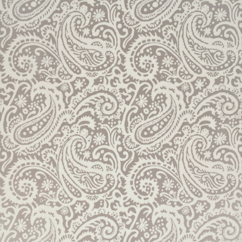 Kinward Silver/Ivory by Baker Lifestyle Wallcovering
