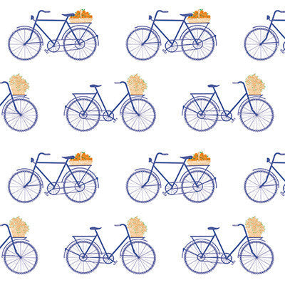 Bicicletas Azul by Gaston Y Daniela Wallcovering