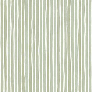 Croquet Stripe Olive by Cole & Son Wallcovering