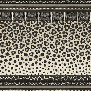 Zulu Border Black & White by Cole & Son Wallcovering