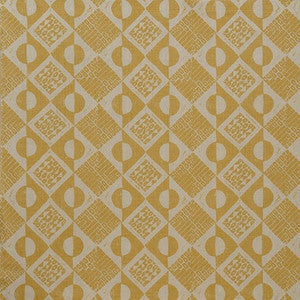 Circles And Squares Ochre by Lee Jofa Fabric