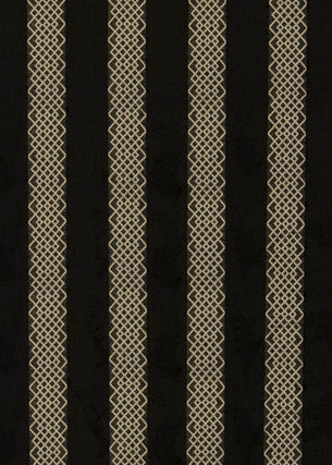 Diamond Sheer Ebony by Threads Fabric