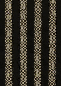 Diamond Sheer Ebony by Threads Fabric