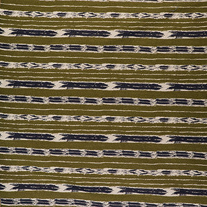 Bandas Verde/Navy by Gaston Y Daniela Fabric