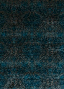 Royal Damask Velvet Sapphire by G P & J Baker Fabric