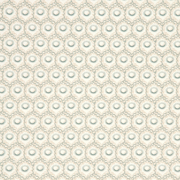 Hawkbury Aqua/Taupe by Baker Lifestyle Wallcovering