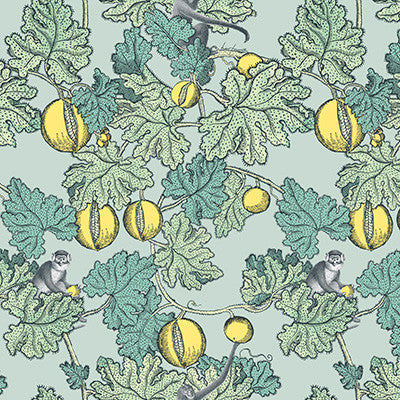 Frutto Proibito Seafoam & Lemon by Cole & Son Wallcovering